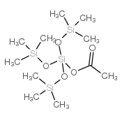 tris(trimethylsiloxy)silanol Structure