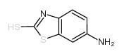 6-氨基-2-巯基苯并噻唑结构式