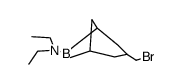 3-diethylamino-7-bromomethyl-3-borabicyclo[3.3.1]nonane结构式