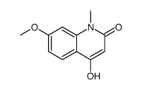 4-hydroxy-7-methoxy-1-methylquinolin-2(1H)-one Structure