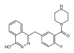 4-(4-fluoro-3-(piperazine-1-carbonyl)benzyl)phthalazin-1(2H)-one structure