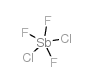 antimony dichlorotrifluoride Structure