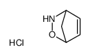 2-aza-3-oxabicyclo(2.2.1)hept-5-ene hydrochloride结构式