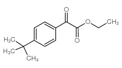 2-(4-叔丁基苯基)乙醛酸乙酯结构式