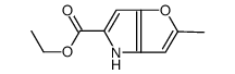2-甲基-4H-呋喃并[3,2-b]吡唑-5-羧酸乙酯结构式