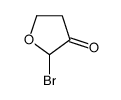 3(2H)-Furanone,2-bromodihydro-结构式