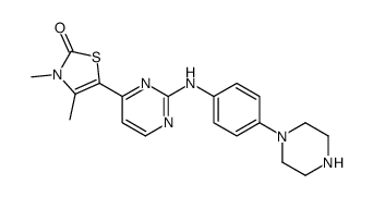 CDK7 and 9 inhibitor 14结构式