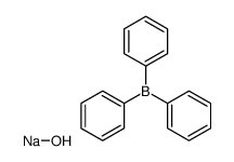 triphenylborane.sodium hydroxide Structure