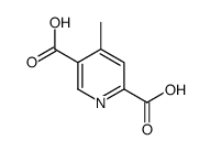 4-Methyl-2,5-pyridinedicarboxylic acid Structure