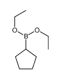 Boronic acid, cyclopentyl-, diethyl ester (9CI) Structure