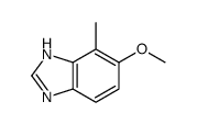 5-Methoxy-4-methylbenzimidazole Structure