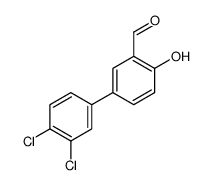 5-(3,4-dichlorophenyl)-2-hydroxybenzaldehyde Structure
