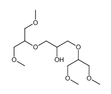 1,3-bis(1,3-dimethoxypropan-2-yloxy)propan-2-ol结构式