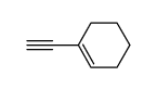 (1-Cyclohexenyl)acetylene structure