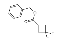 3,3-二氟环丁烷甲酸苄酯结构式