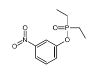 1-diethylphosphoryloxy-3-nitrobenzene Structure