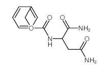benzyl N-(1,2-dicarbamoylethyl)carbamate结构式