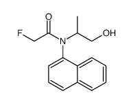 2-Fluoro-N-(2-hydroxy-1-methylethyl)-N-(1-naphtyl)acetamide结构式