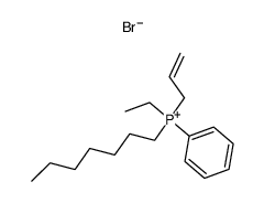 Allyl-ethyl-heptyl-phenyl-phosphonium-bromid Structure