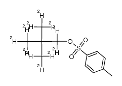 2,2-bis(methyl-d3)propyl-1,1,3,3,3-d54-methylbenzenesulfonate结构式