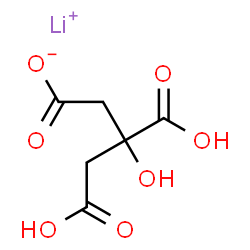 citric acid, lithium salt picture