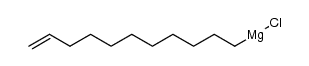 10-undecenylmagnesium chloride结构式