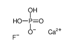 calcium,dihydrogen phosphate,fluoride Structure