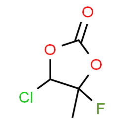 1,3-Dioxolan-2-one,5-chloro-4-fluoro-4-methyl-结构式