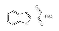 2-苯并[b]噻吩乙二醛水合物结构式