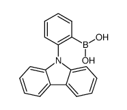 B-[2-(9H-Carbazol-9-yl)phenyl]boronic acid structure