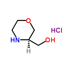 (R)-3-羟甲基吗啉盐酸盐结构式