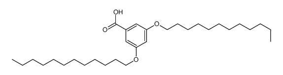 3,5-二(十二烷氧基) 苯甲酸结构式