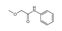 methoxy-acetic acid anilide Structure