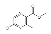 methyl 5-chloro-3-methylpyrazine-2-carboxylate Structure