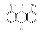 1,8-二氨基蒽醌结构式