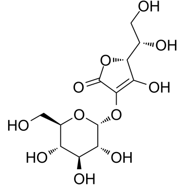 抗坏血酸葡糖苷结构式