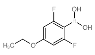 4-ethoxy-2,6-difluorophenylboronic acid Structure