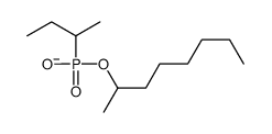 butan-2-yl(octan-2-yloxy)phosphinate结构式