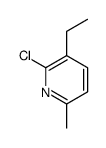 2-chloro-3-ethyl-6-methylpyridine Structure