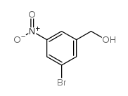 (3-溴-5-硝基苯基)甲醇结构式