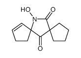 12-hydroxy-12-azadispiro[4.1.47.25]tridec-10-ene-6,13-dione Structure