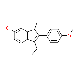 indenestrol A 4'-monomethyl ether结构式