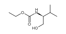 (S)-ethyl (1-hydroxy‐3-methylbutan-2-yl)carbamate Structure