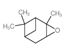 3-Oxatricyclo[4.1.1.02,4]octane,2,7,7-trimethyl- Structure