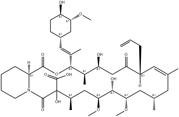 他克莫司羟基酸杂质结构式