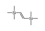 Silane, 1,2-ethenediylbis(trimethyl-, (E)- Structure