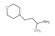 (1-甲基-3-吗啉-4-丙基丙基)胺结构式