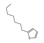 2-(N-庚基)噻吩结构式