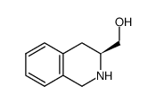 (S)-1,2,3,4-四氢异喹啉基甲醇结构式