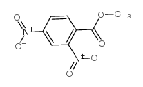 2,4-二硝基苯甲酸甲酯结构式